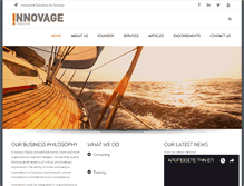 Tablet Screenshot of innovageconsulting.com